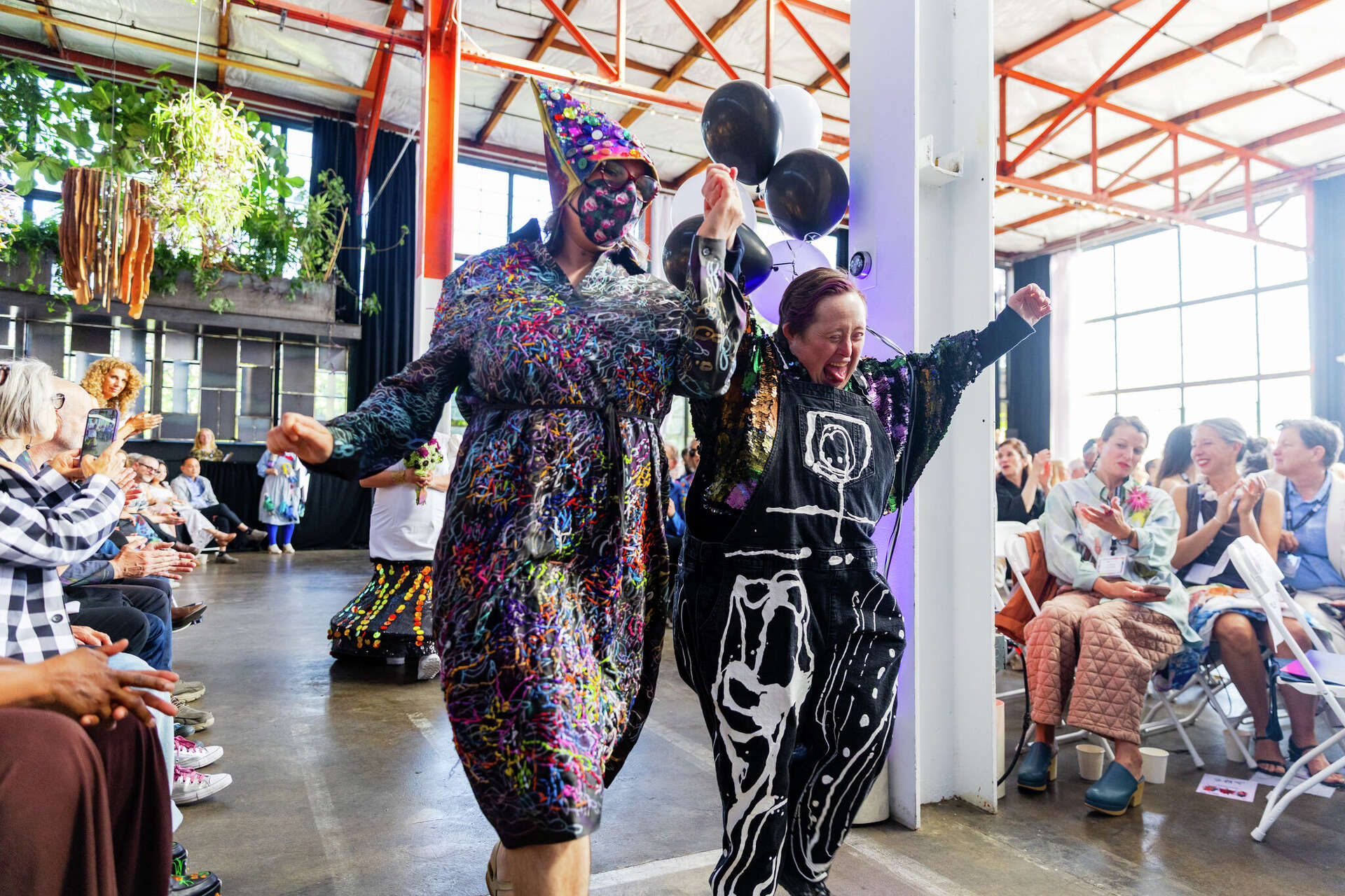 A rock icon came to this Bay Area fashion show, left deeply moved