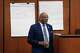Solicitor Byron E. Gipson speaks during closing arguments in the murder trial against Chikei Rick Chow, a convenience store owner accused in the 2023 fatal shooting of a Black 14-year-old, Monday, June 1, 2026, in Columbia, S.C.