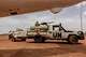 UN peacekeepers stand guard of a UN flight refuelling on the tarmac of the Birao Airport in Central African Republic, Wednesday, March 25, 2026.