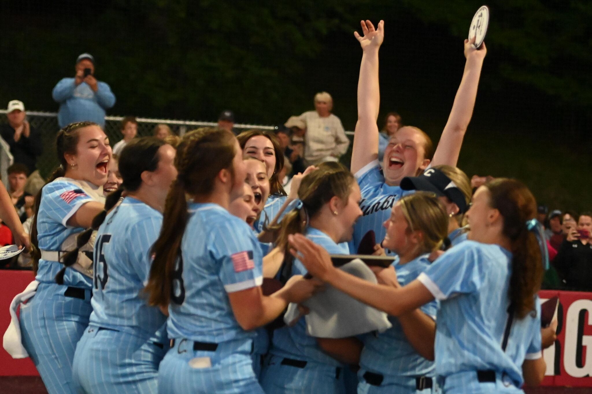 Top-seeded Columbia defeated Queensbury 5-4 to capture the Section 2 Class AA softball championship, ending a 17-year title drought.