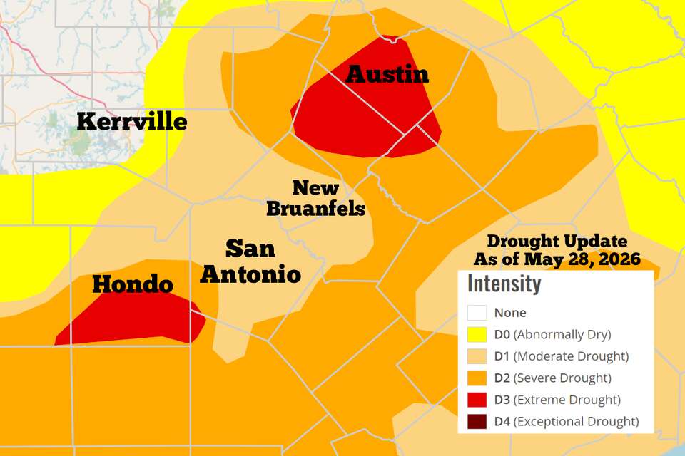 After spring rainfall, here's where South Texas lake levels sit