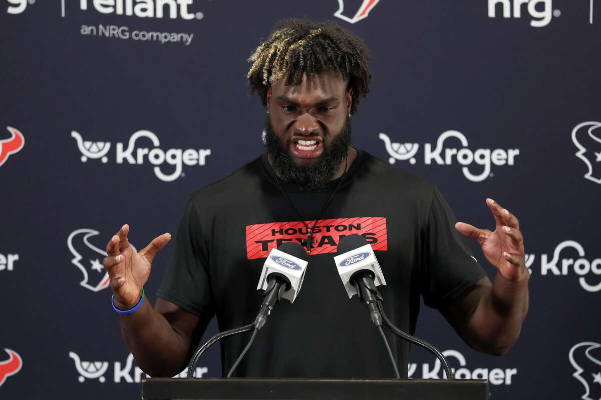 'You're okay. You're good. You're here for a reason. They chose you for a reason, because they thought you're good enough to help this team get somewhere we've never been before.' -- Will Anderson Jr. on mentoring the new Houston Texans rookies.