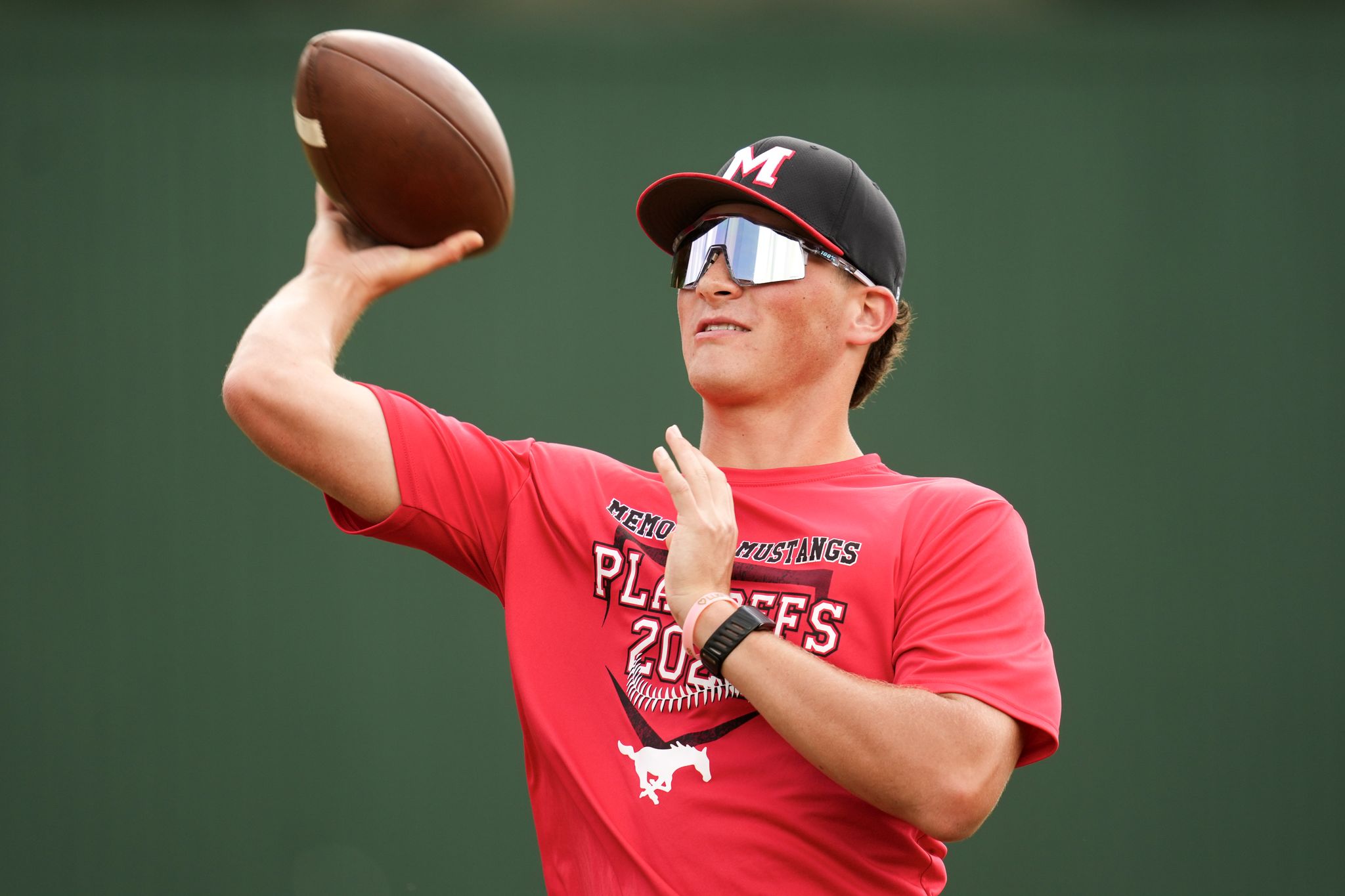 Memorial chasing baseball state title with football coach leading the way