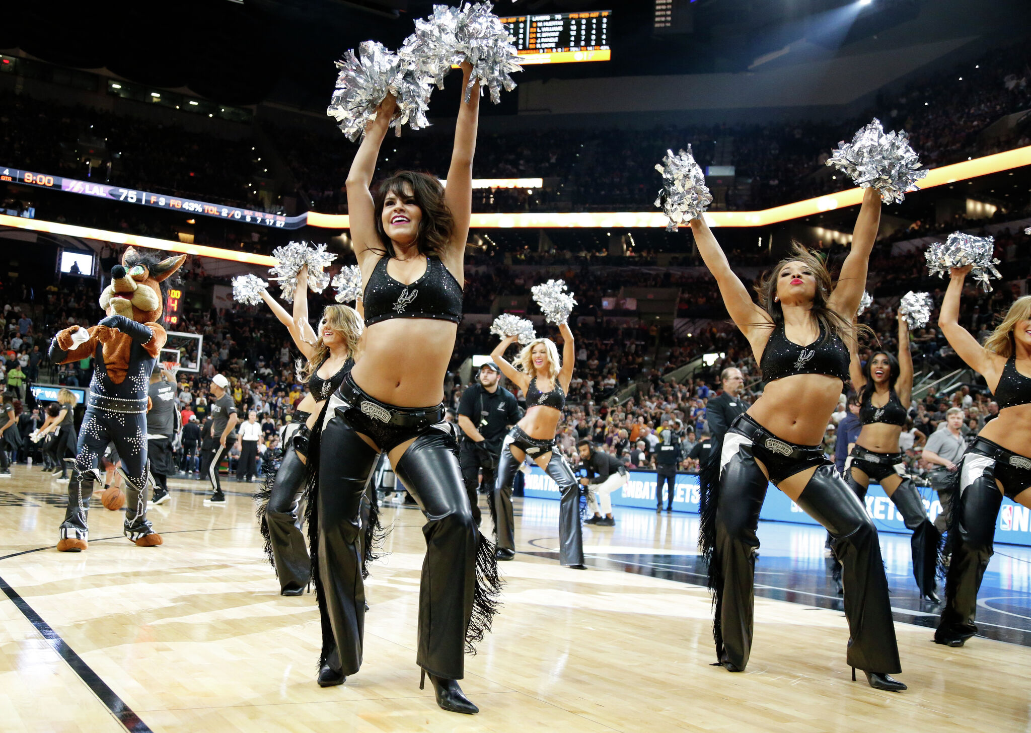 The rise and fall of the Spurs Silver Dancers