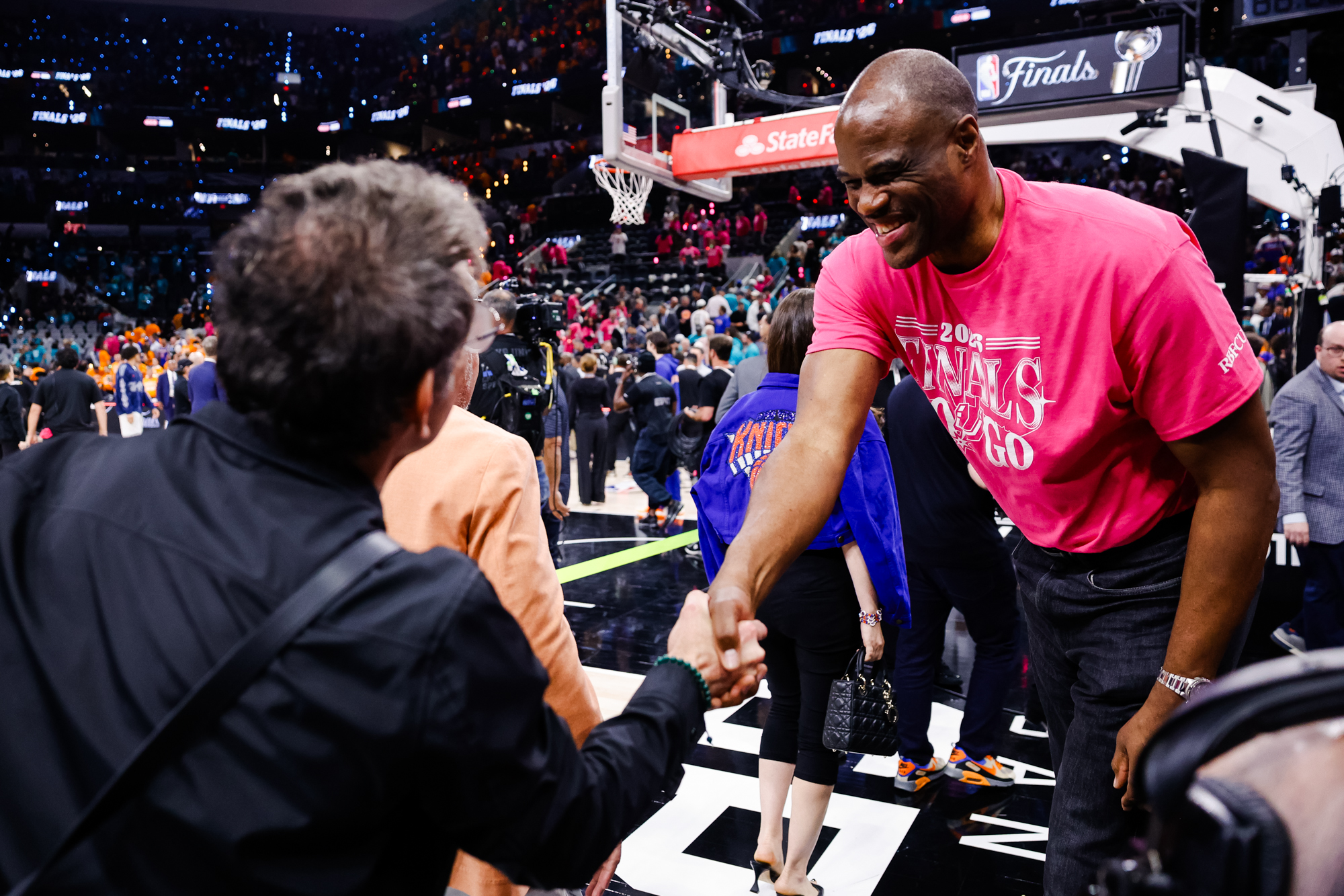 Photo : expressnews.com David Robinson voit les San Antonio Spurs prêts pour le titre