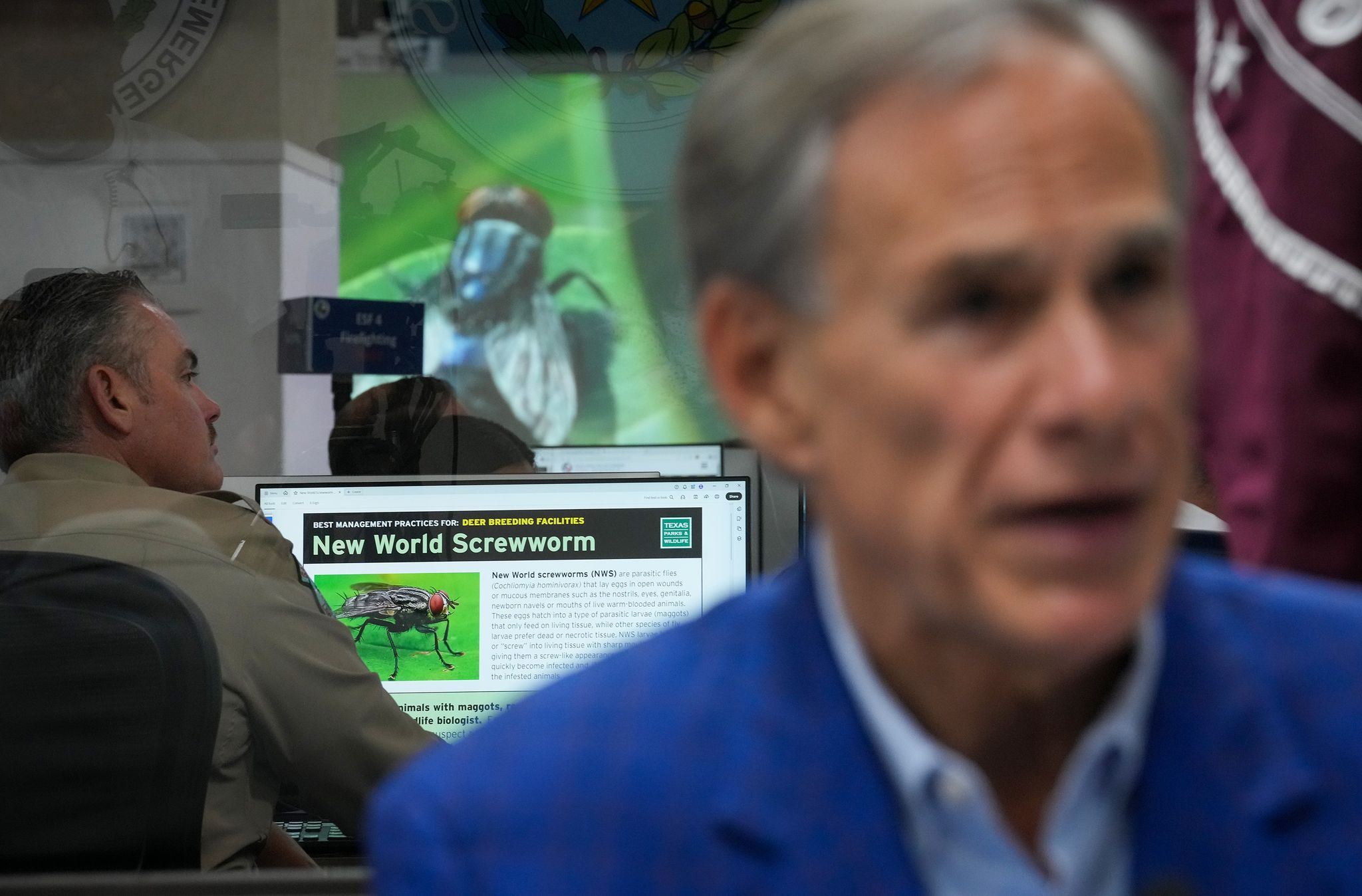 Inside Texas' State Operations Center as officials battle New World Screwworm