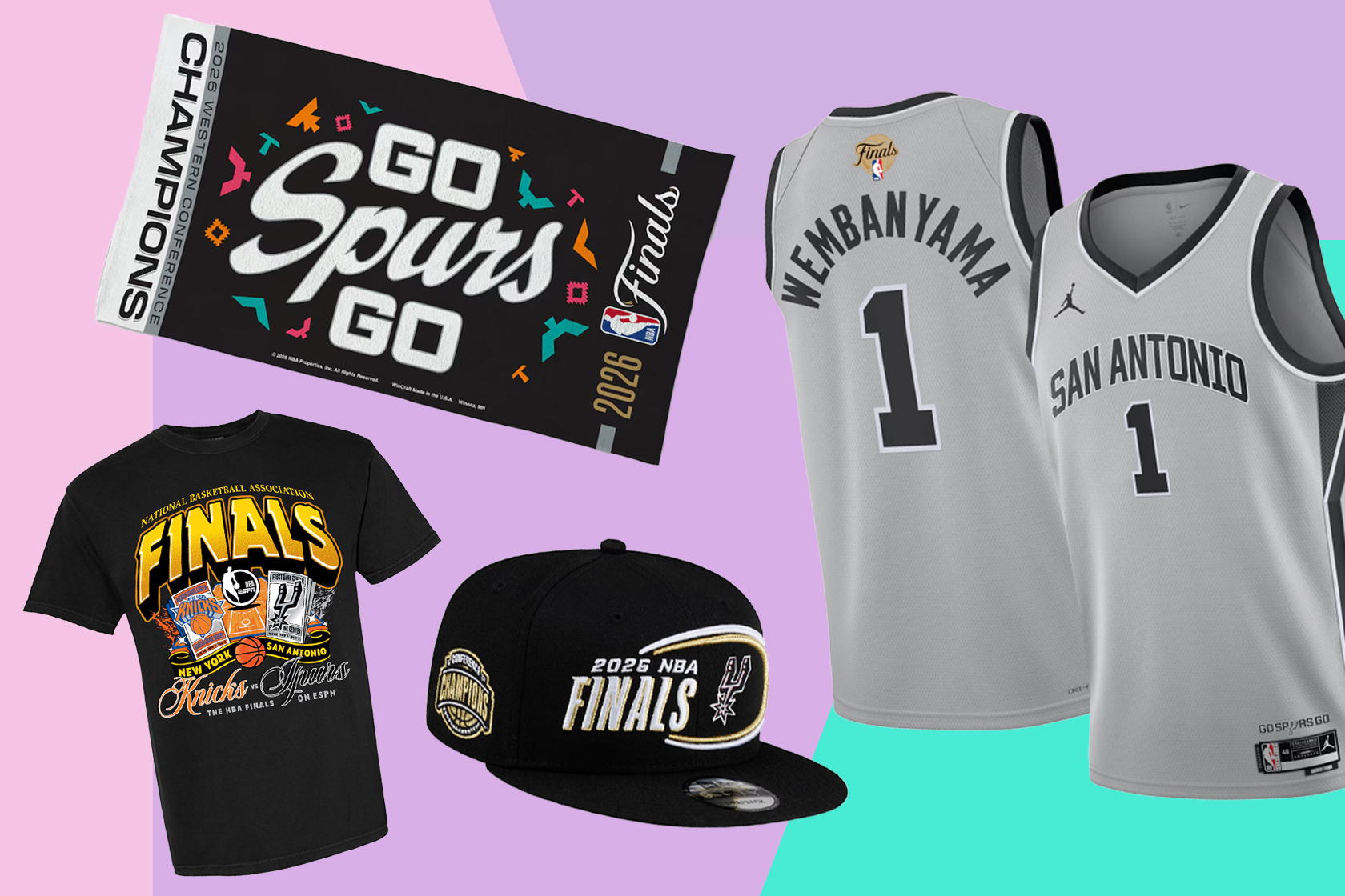 Best San Antonio Spurs NBA Finals merchandise still available