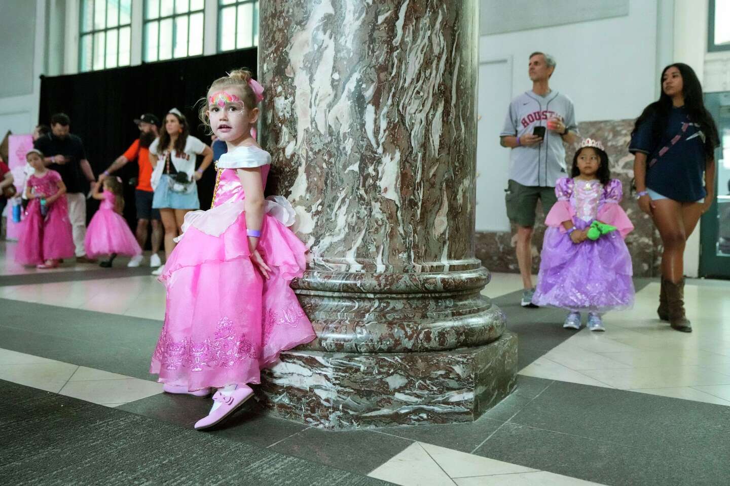astros princess dress Hope she never stops dressing up as a princess. Swipe for throwbacks. #astros2026 #princessday