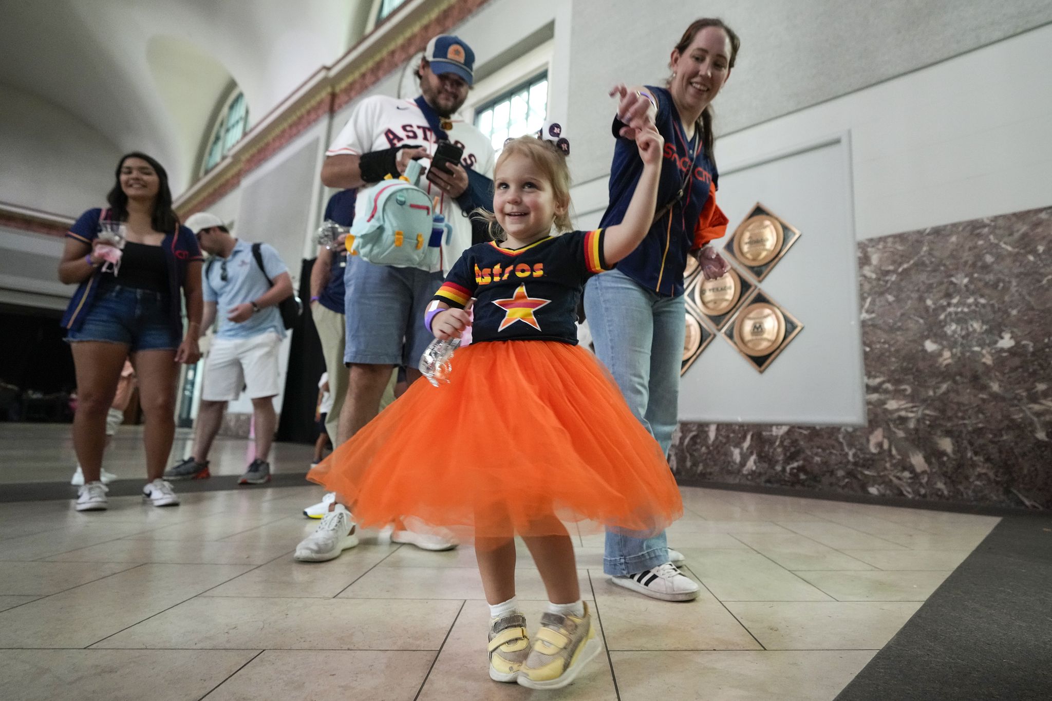 astros princess dress Astros celebrate Princess Day at Minute Maid Park