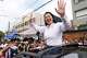 Presidential candidate Keiko Fujimori, of the Popular Force party, waves after voting during the presidential runoff election in Lima, Peru, Sunday, June 7, 2026.