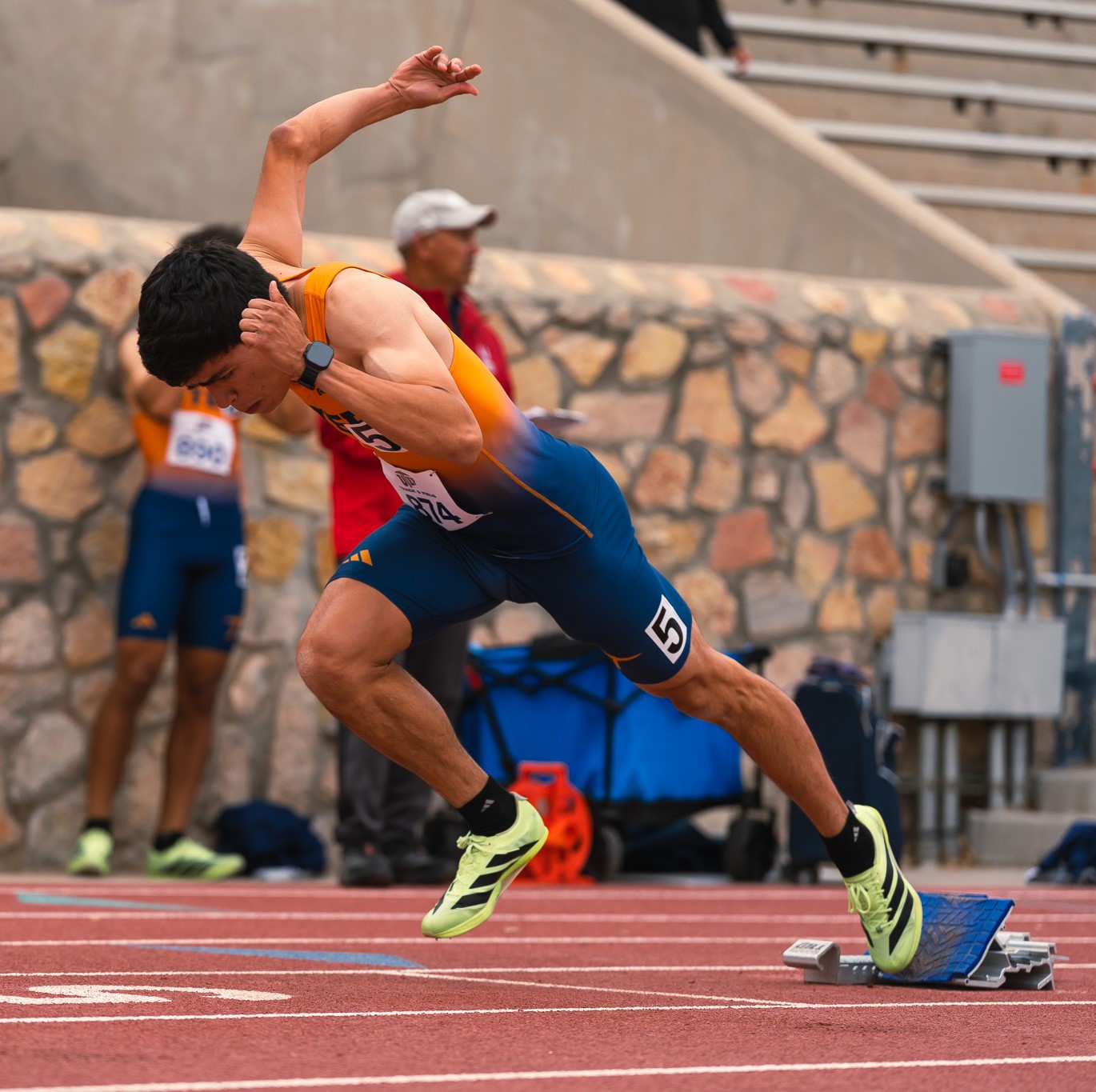 Former LBJ High School track star Sebastian Avena endured an injury-plagued sophomore season at UTEP, battling hamstring and quad issues that limited his performances.