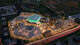 A rendering for the proposed new development for the planned Dallas Stars arena and entertainment complex.