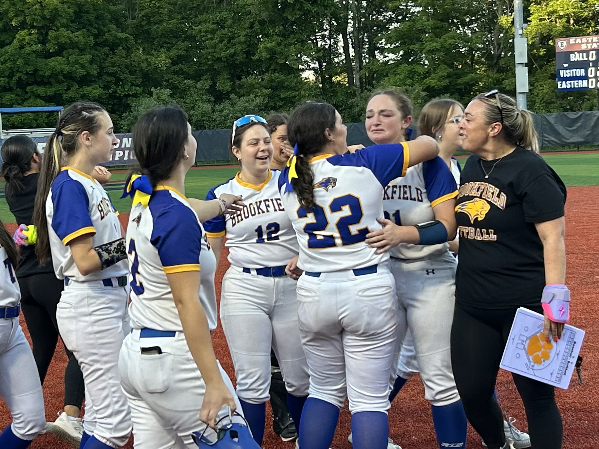 Brookfield softball tops Law in 15 innings, will face New Milford in L final