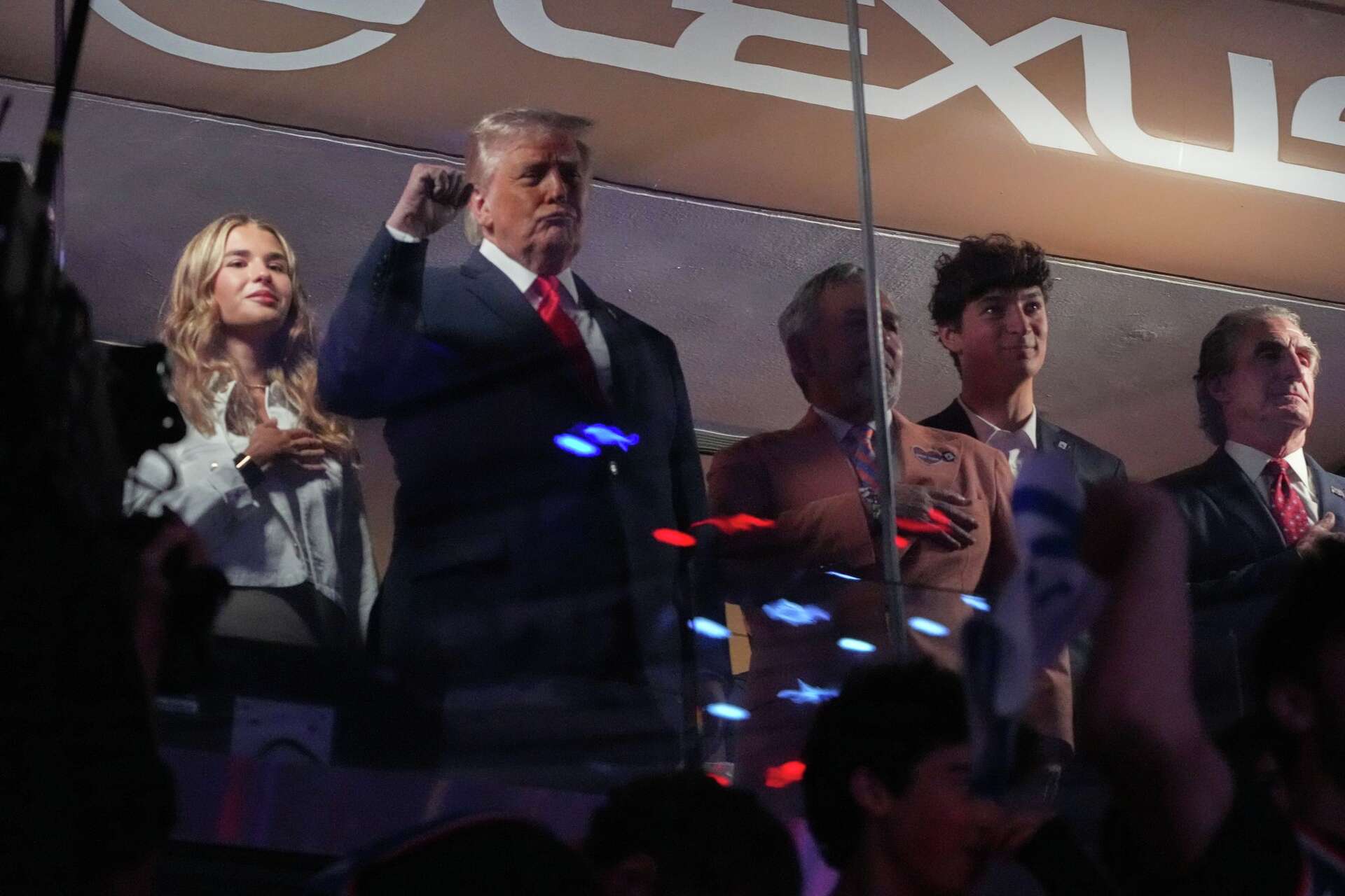 Donald Trump booed by the crowd during the anthem prior to Game 3 of the NBA  Finals
