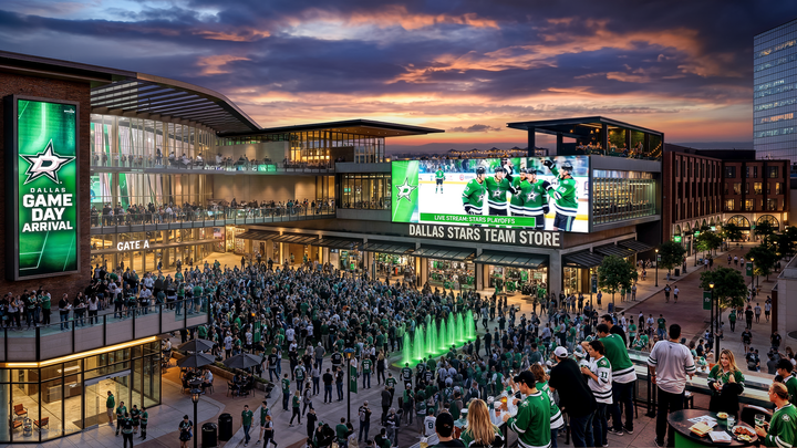 Dallas Stars Fans Stand Honorably For National Anthem