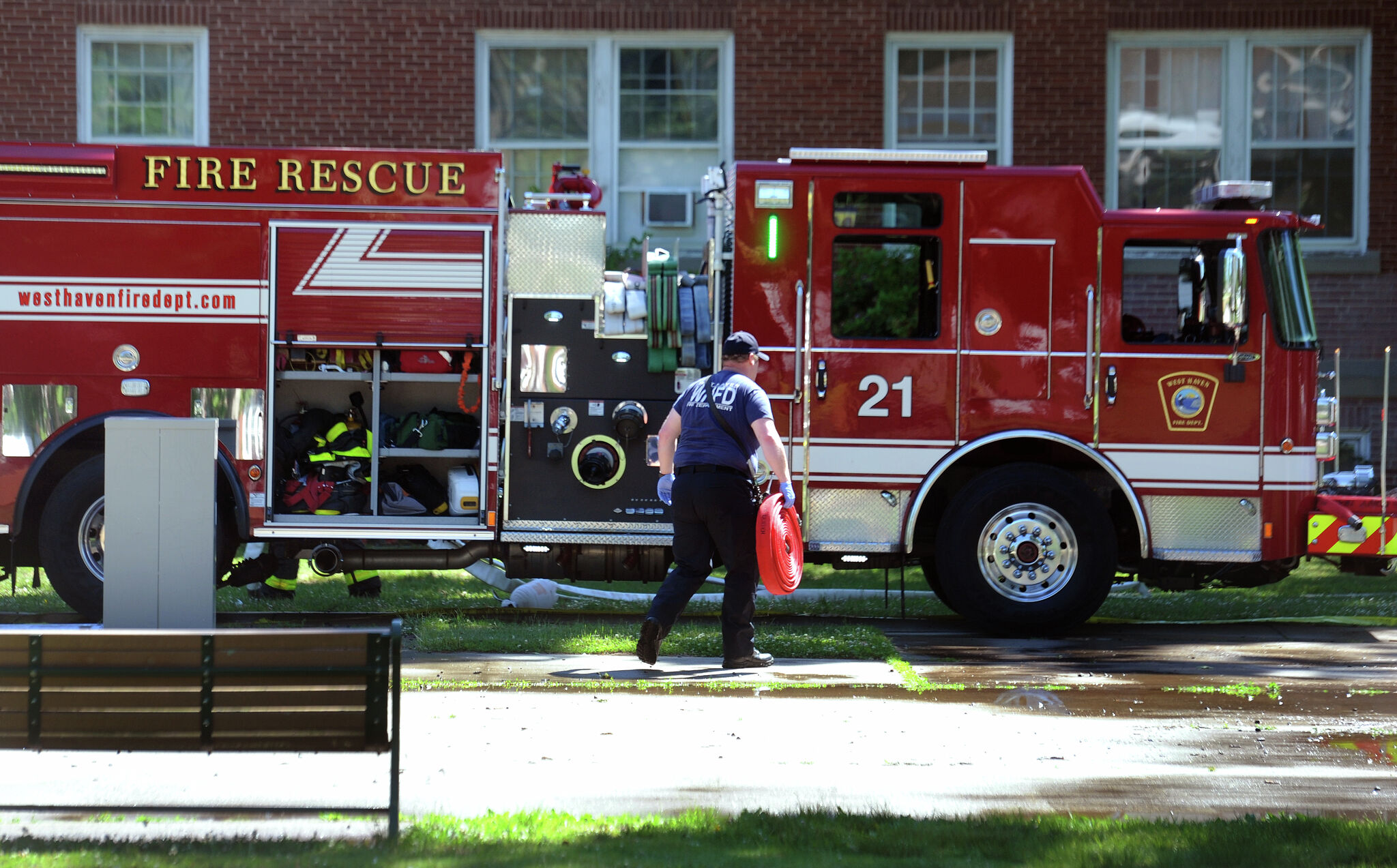 Two elderly people seriously injured in West Haven home fire