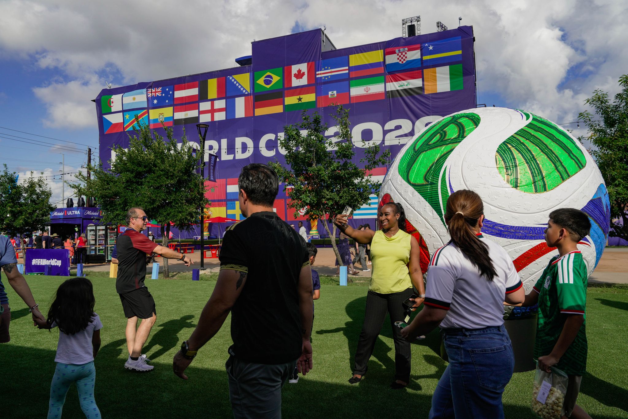 Houston's FIFA Fan Fest hits capacity on Day 1 of the World Cup