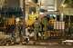 FILE - Explosive Ordnance Disposal officers enter the Erawan Shrine after an explosion in Bangkok, on Aug. 17, 2015.