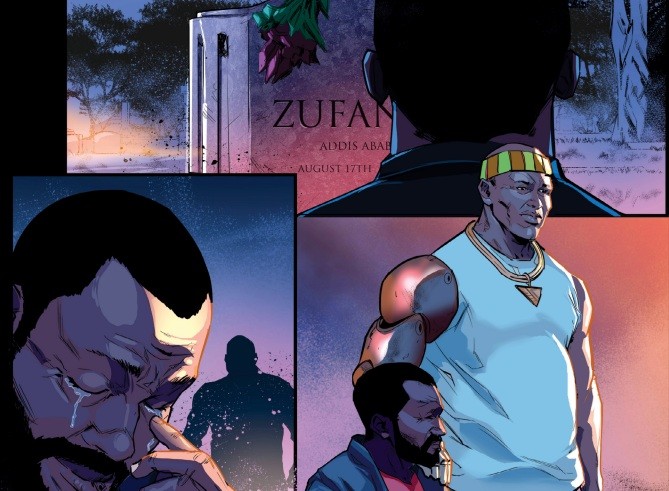 Houston's Etan Comics launches first issue of African-themed 'Zufan'