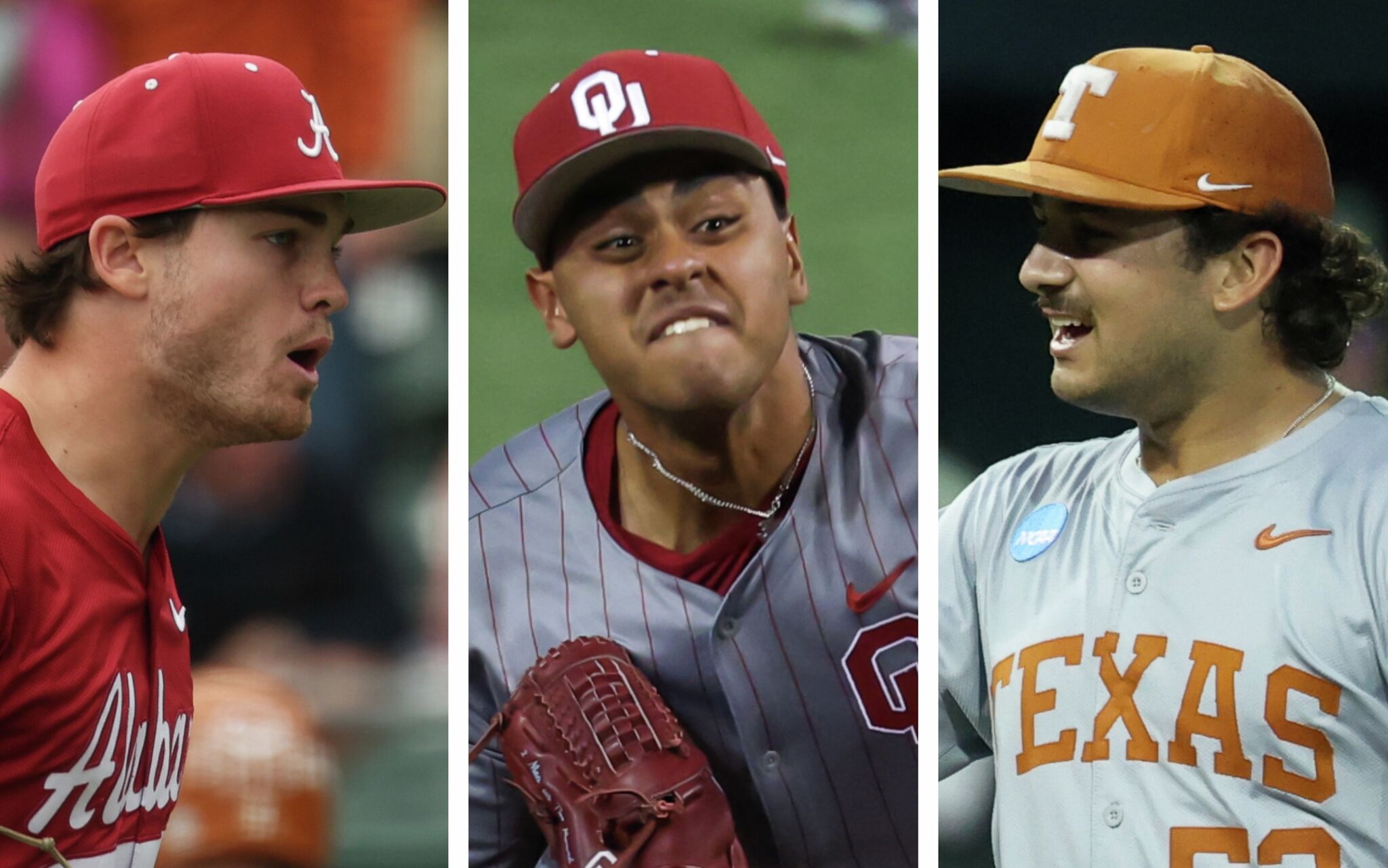 Welche Baseballspieler der College World Series kommen aus Houston?