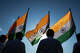 Flags of the Republic of India are presented before the annual BAPS Charities Walk on Sunday, June 1, 2025, in Frisco.