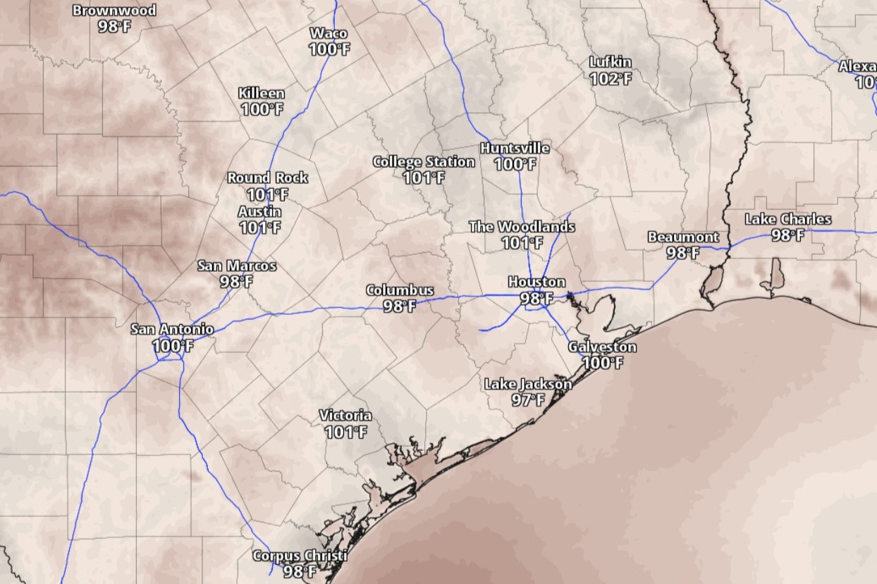 A rare cold front is coming to Texas next week. How much rain we could get?