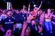 Fans celebrate a late goal by the USA while watching a broadcast of the Americans 4-1 victory over Paraguay in their World Cup opener at the Dallas FIFA Fan Festival on Friday, June 12, 2026, in Dallas.