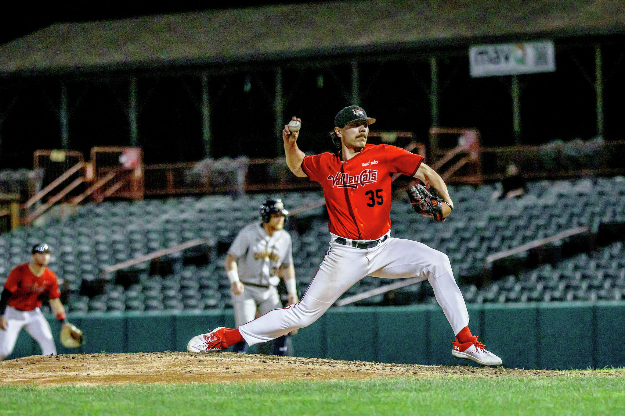 He had a 3.08 earned-run average and 52 strikeouts in 49 2/3 innings over 32 appearances with Tri-City. He had a 1.19 walks and hits per innings pitched.