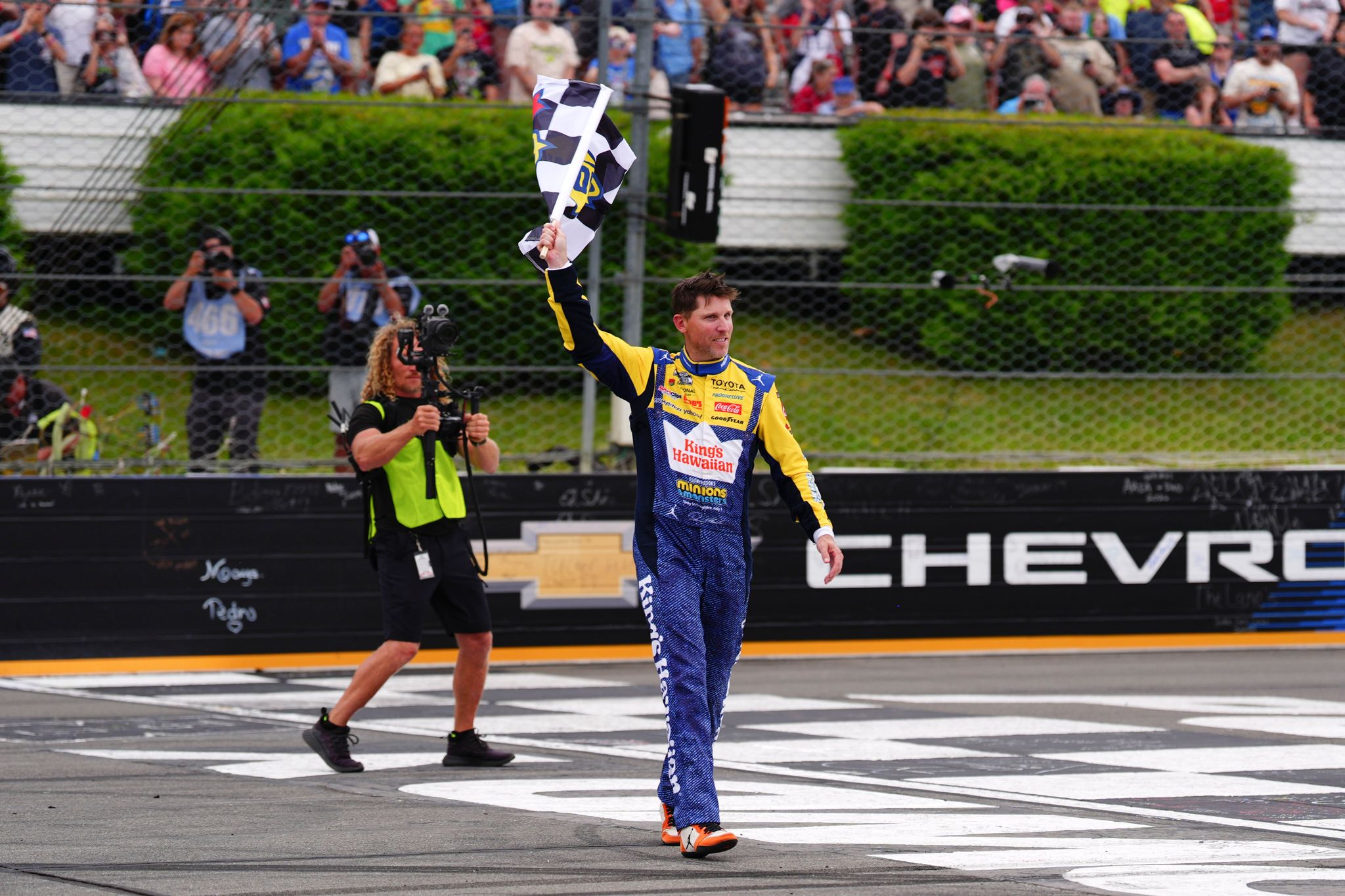 Denny Hamlin wins again at Pocono, but retirement talk grows louder as 2027 looms By JENNA FRYER , Associated Press June 15, 2026