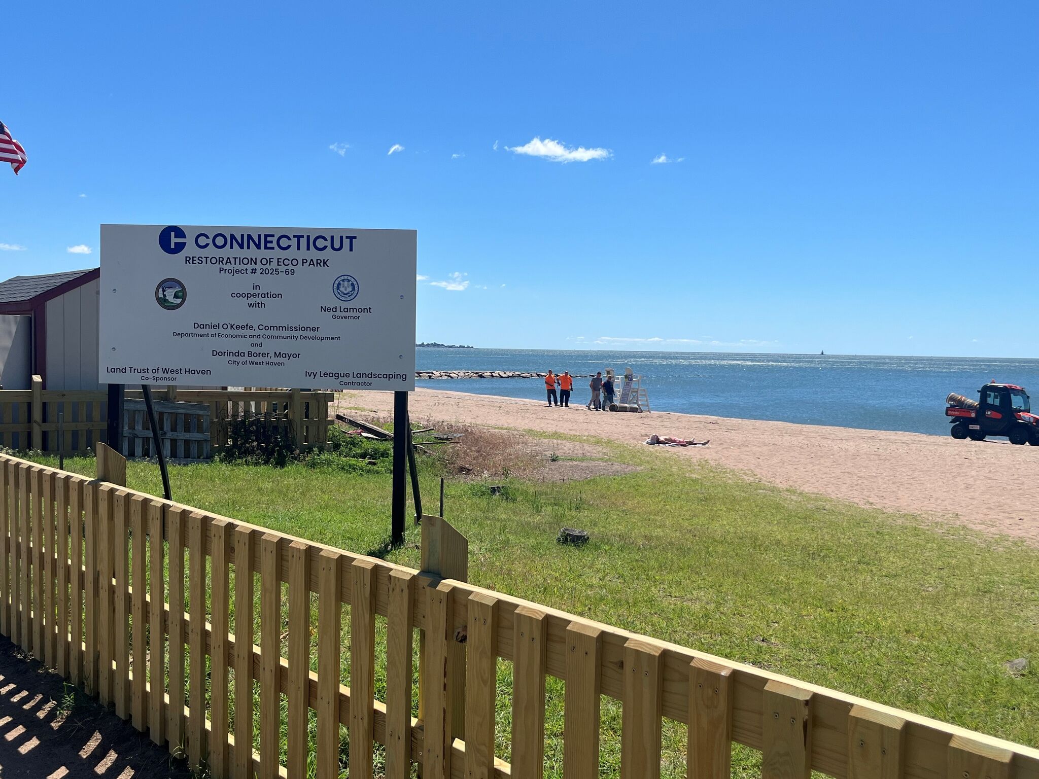 West Haven completes 5-year sustainable project along Old Grove Park shoreline