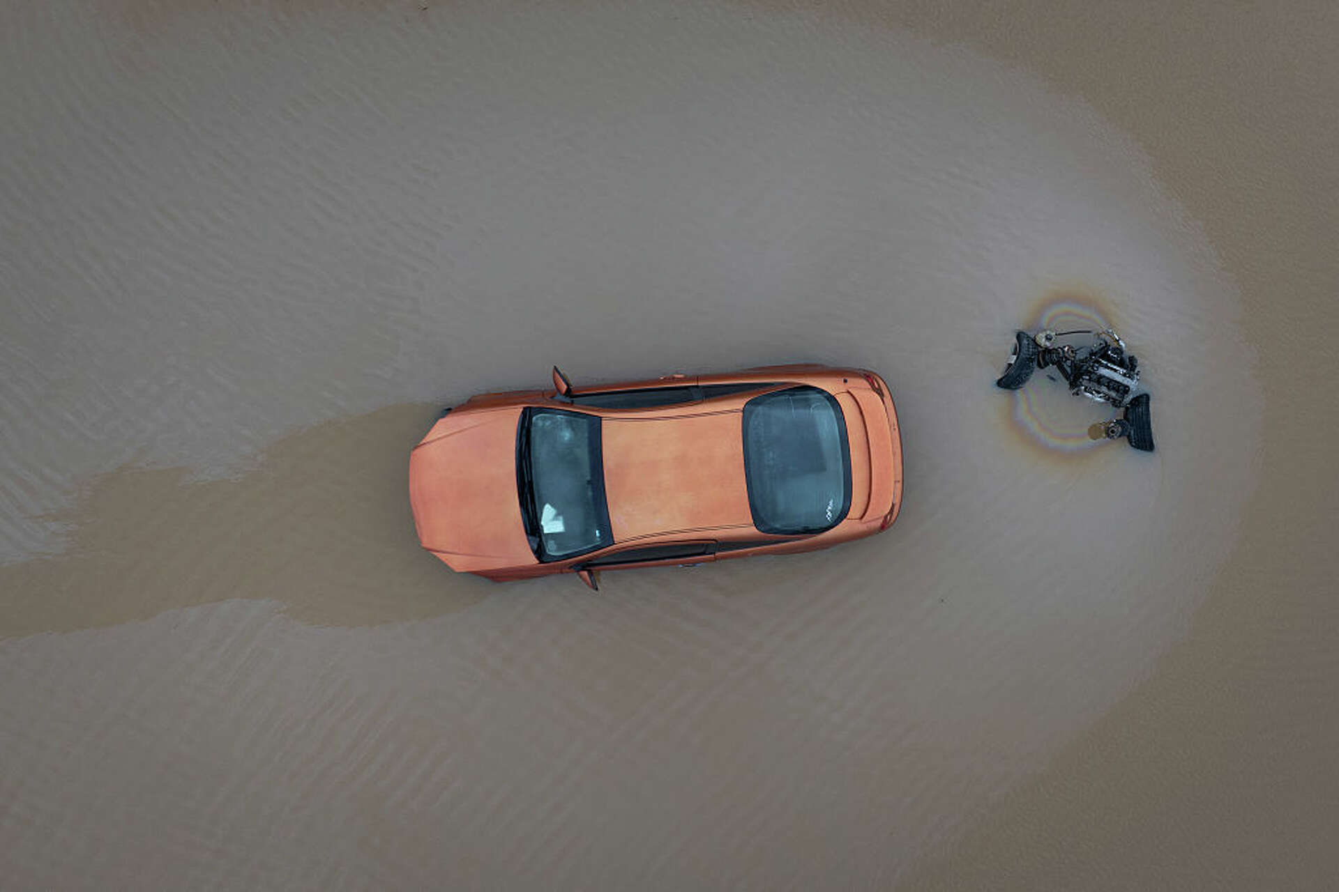 Woman dies after car swept away by floods near San Antonio