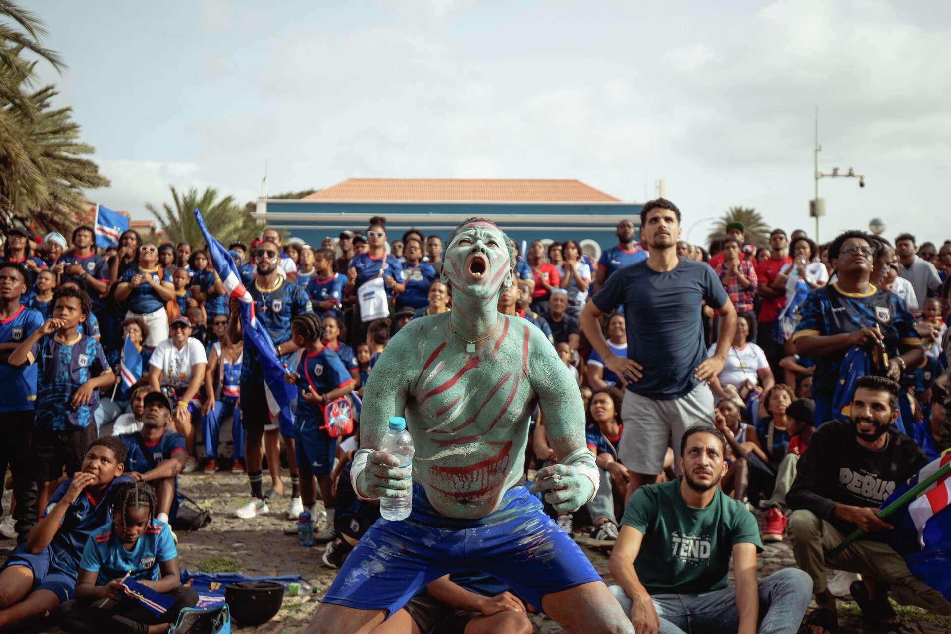 Soccer fans around the world watch the World Cup, in photos