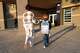 Maria Contreras, left, walks her son, Ian Contreras, to school Thursday, April 9, 2026, in Fort Worth, Texas.