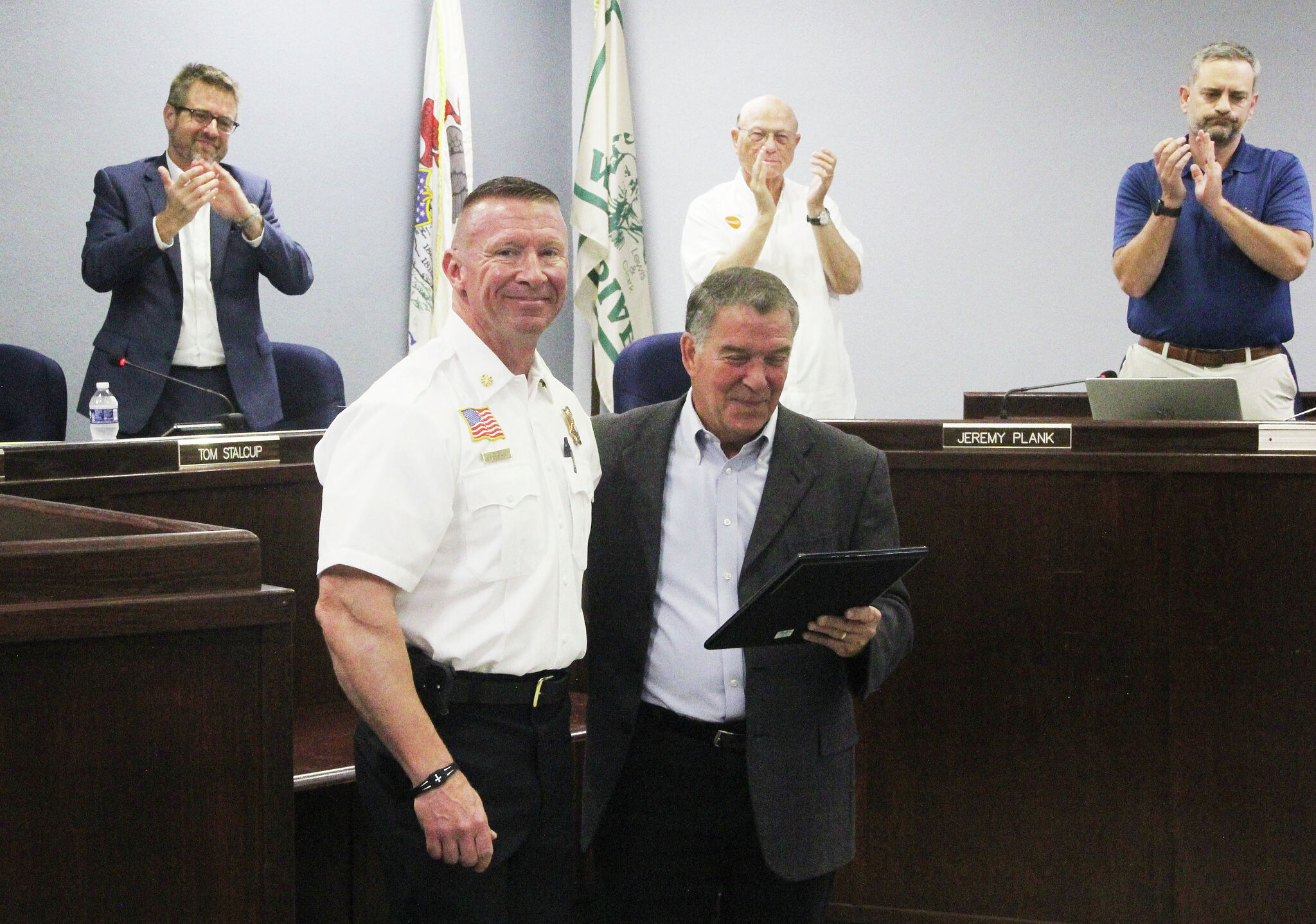 Wood River fire chief retires after 21 years, takes Troy job
