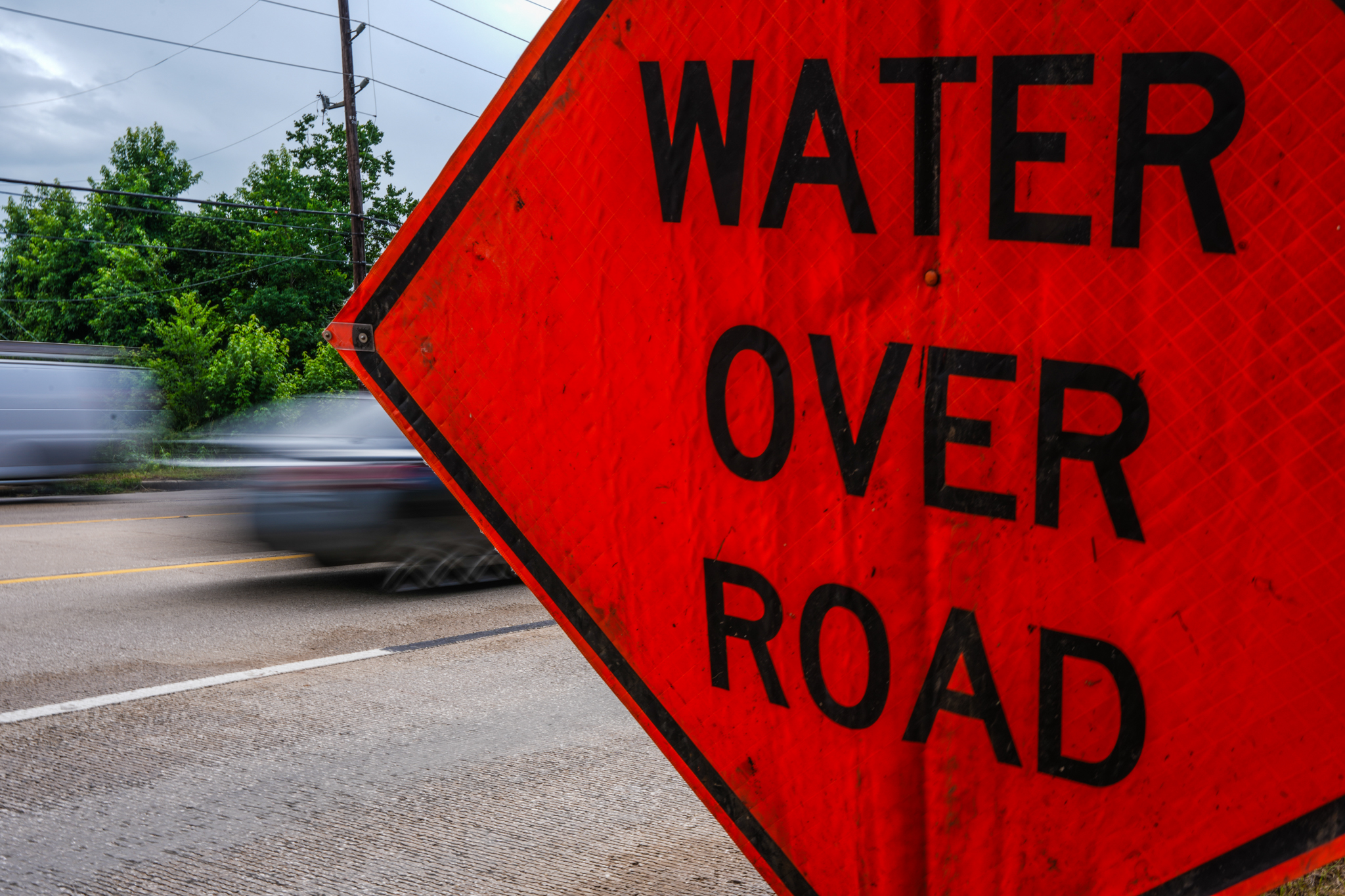Torrential downpours bring street flooding, road closures to Brazoria County cities Wednesday