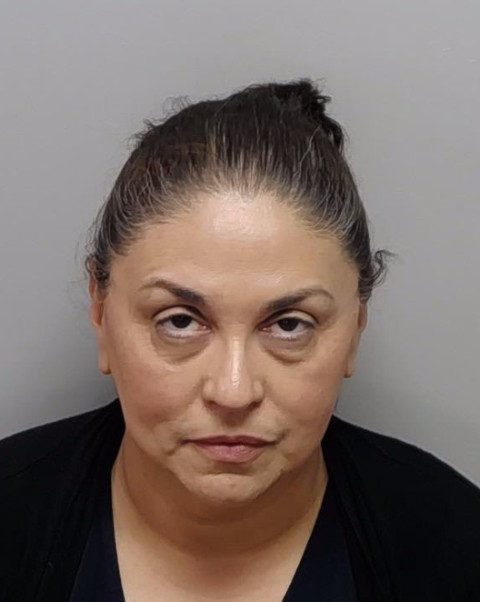 A woman was arrested in Balcones Heights after being accused of impersonating an Immigration and Customs Enforcement officer.
