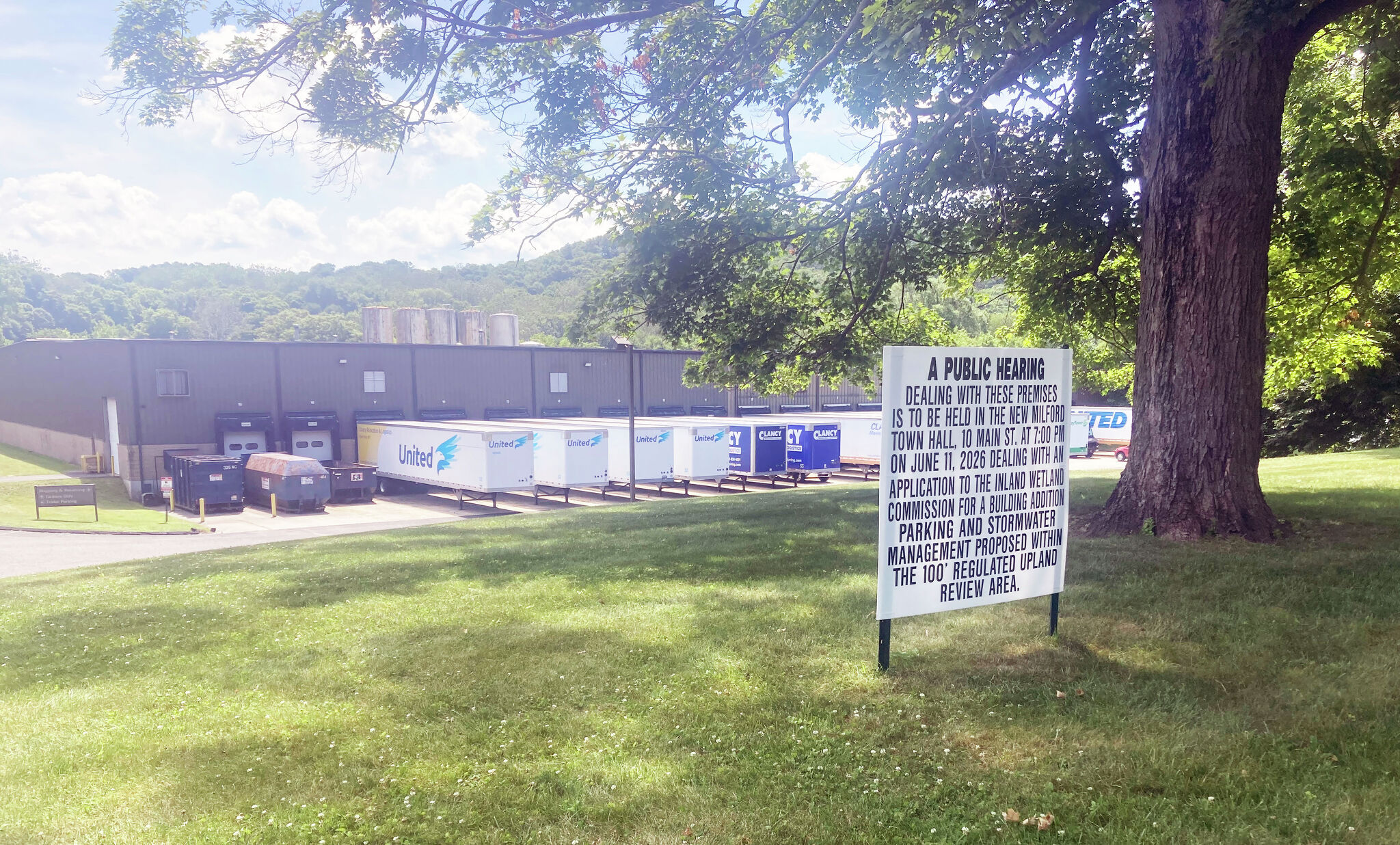 ‘Substantial’ warehouse expansion gets New Milford’s environmental approval