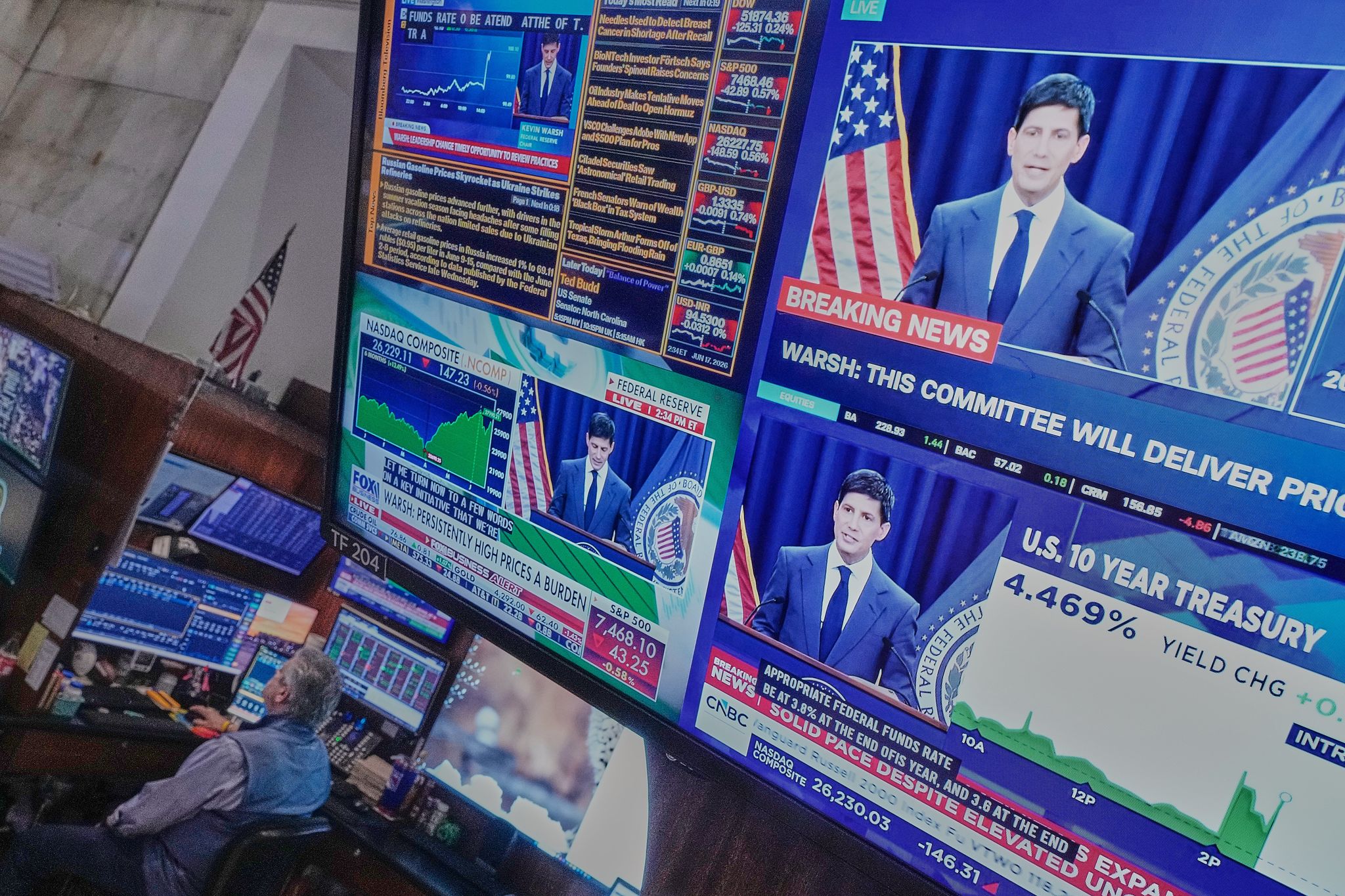 US Stocks Plummet Amid Concerns Over Potential Interest Rate Hike by the Federal Reserve This Year US Stocks Plummet Amid Concerns Over Potential Interest Rate Hike by the Federal Reserve This Year