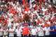 England crowd cheers following a goal by midfielder Jude Bellingham (10) during the second half of FIFA World Cup Group L match against Croatia, on Wednesday, June 17, 2026 , at Dallas Stadium in Dallas.