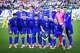 Croatia players pose for a photo ahead of an FIFA World Cup Group L match against England, on Wednesday, June 17, 2026 , at Dallas Stadium in Dallas.