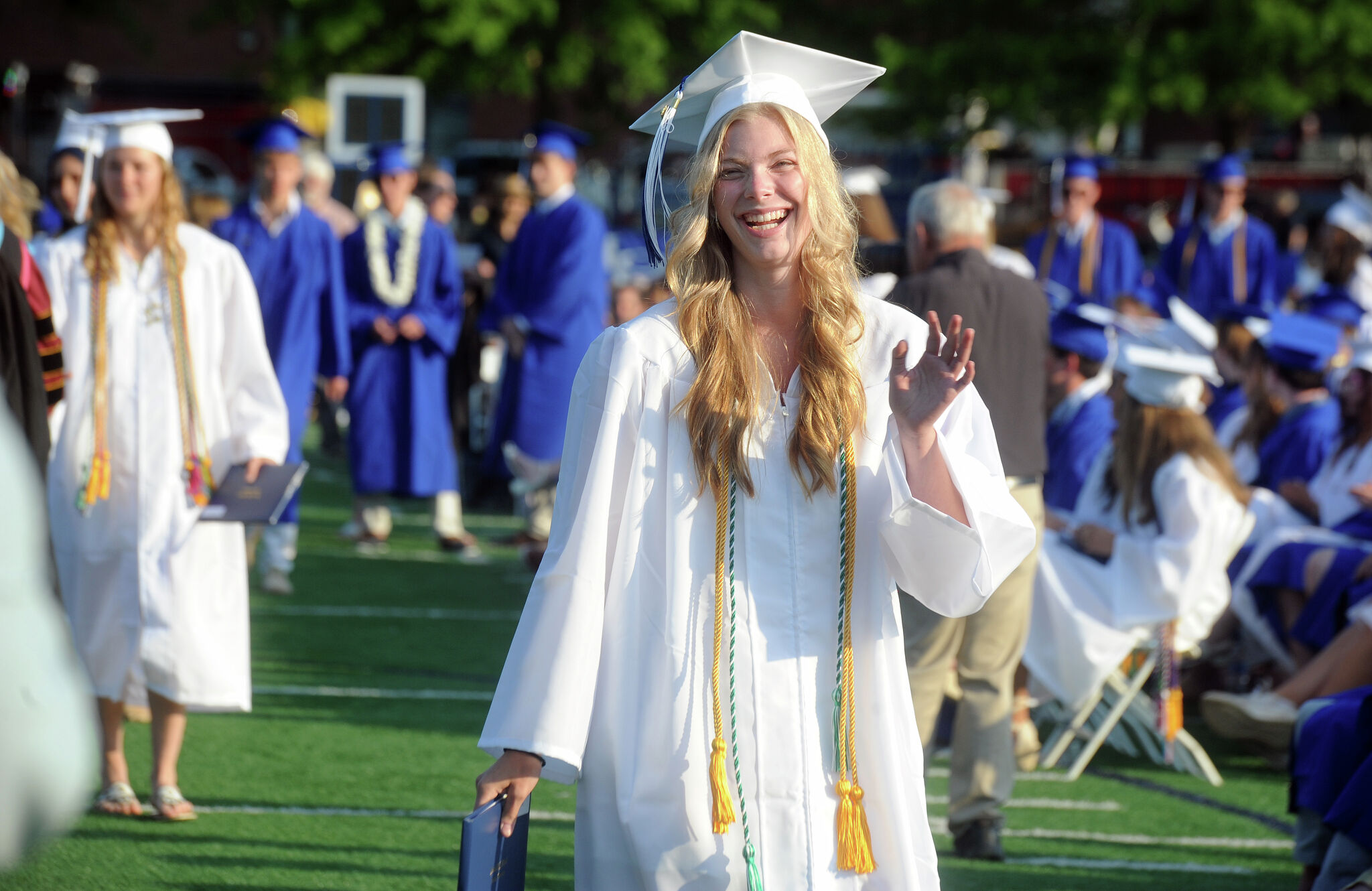 Photos: Darien High School celebrates Class of 2026 with graduation ceremony
