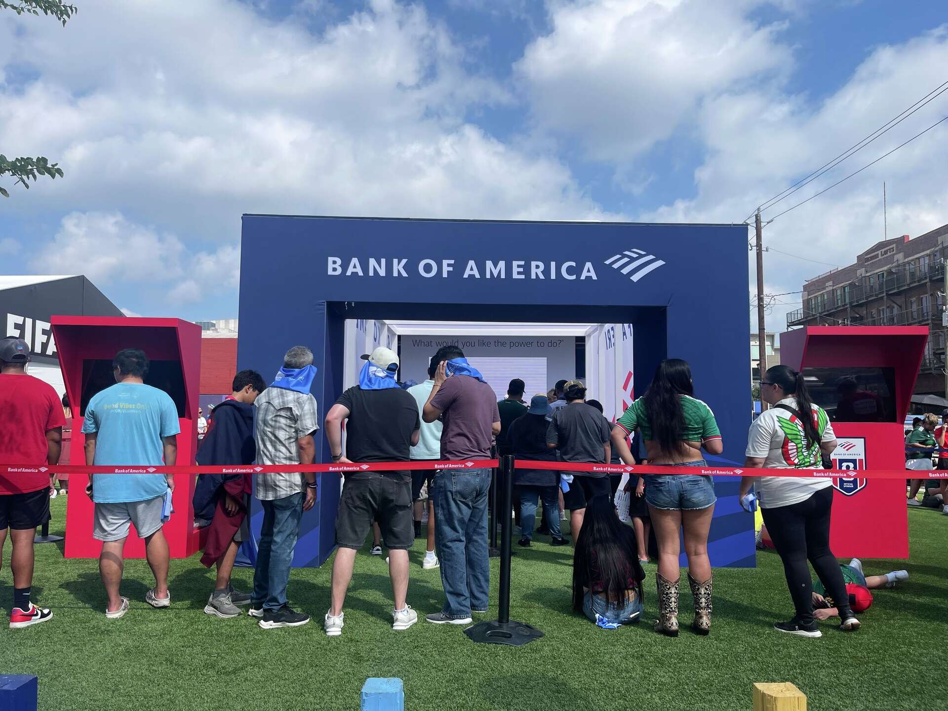 Houston World Cup fans join nationwide rush for Bank of America bands