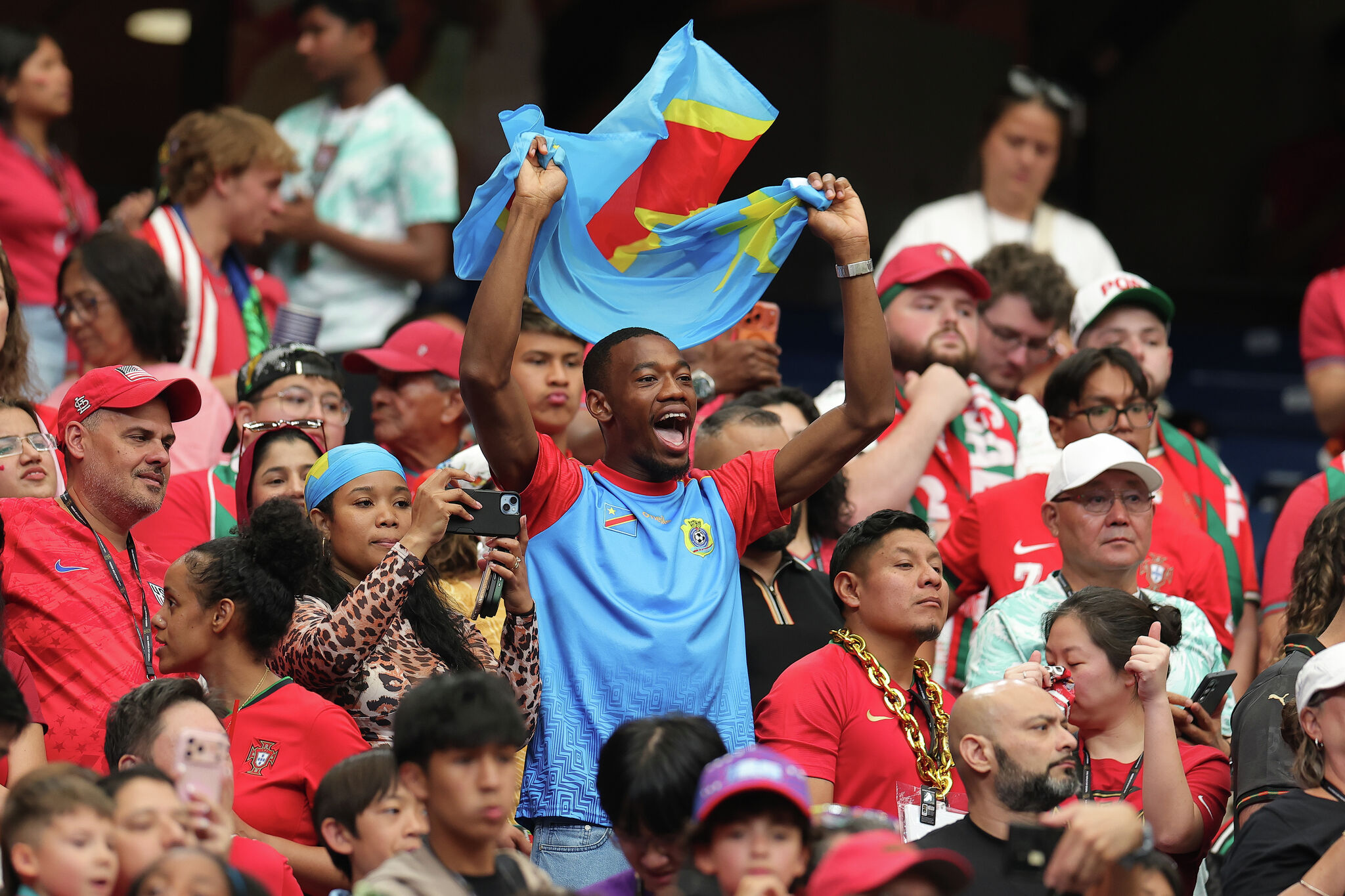 'Can't get a visa': DR Congo fans in Houston say they're getting a bad deal