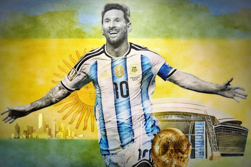 Photo: Dallas News Messi's Record-Breaking Chase and the World Cup Stage