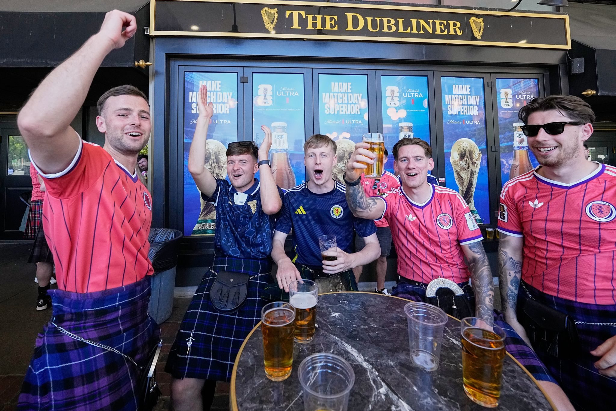 chron.com - KYLE HIGHTOWER - Boston, Scotland World Cup fans brought together in soccer kinship, celebration and love of beer