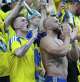 Sweden fans get hyped up before World Cup Group F game action between Netherlands and Sweden at FIFA’s Houston Stadium on Saturday, June 20, 2026.