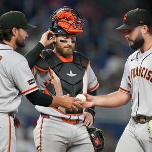 Add this to Giants’ season of missteps: Four errors, four hit batters in loss to Marlins