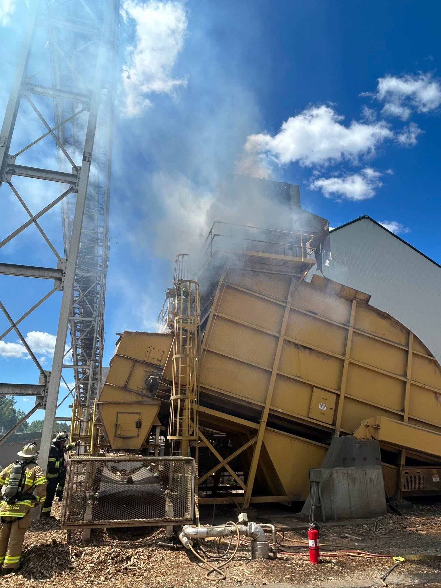 Fire breaks out at Plainfield power plant; cause under investigation, officials say