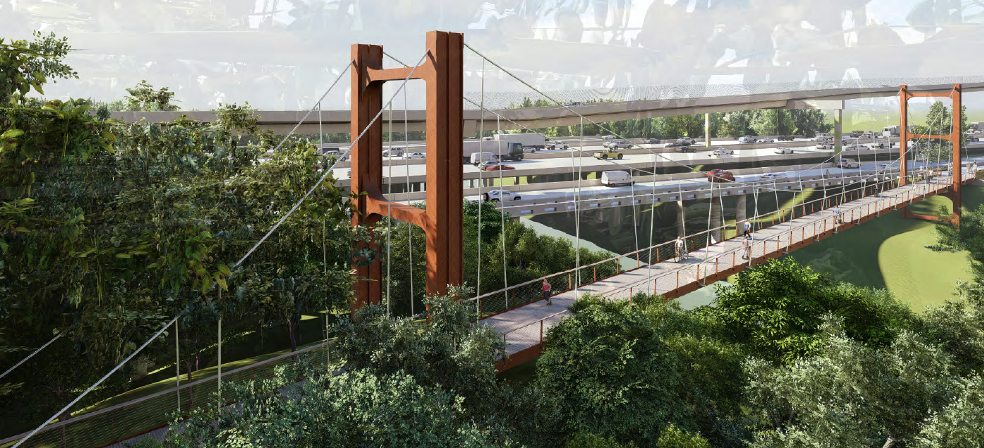 Houston Approves New Pedestrian and Bike Bridge Over West Loop