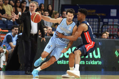 CT native Eli Pemberton with USA Basketball for World Cup qualifiers